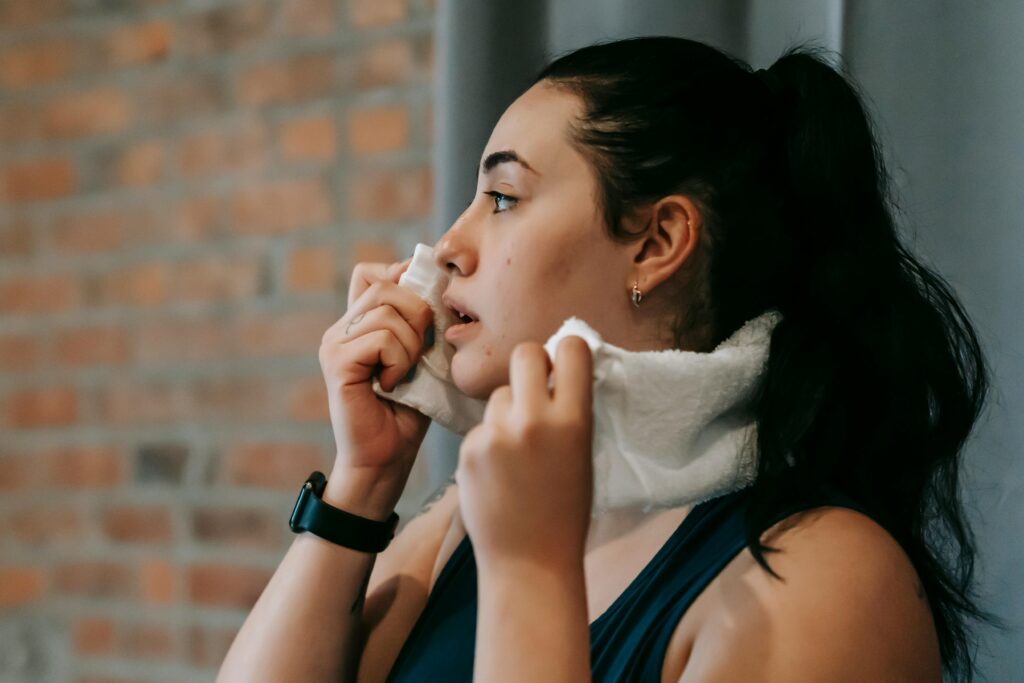 How to Care for Your Skin When You Sweat a Lot
